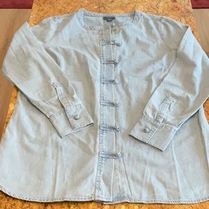 J. Jill denim shirt NWT